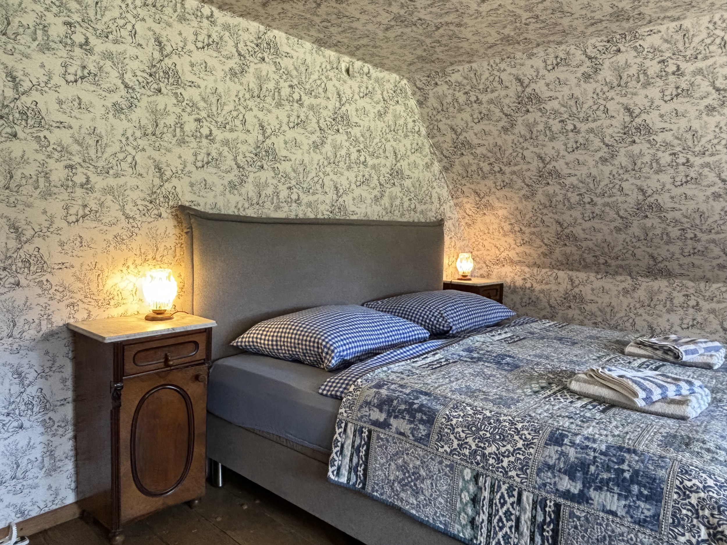 Alpines Design Chalet Amerikaner Hinterbreiteneben doppelzimmer pattern 1