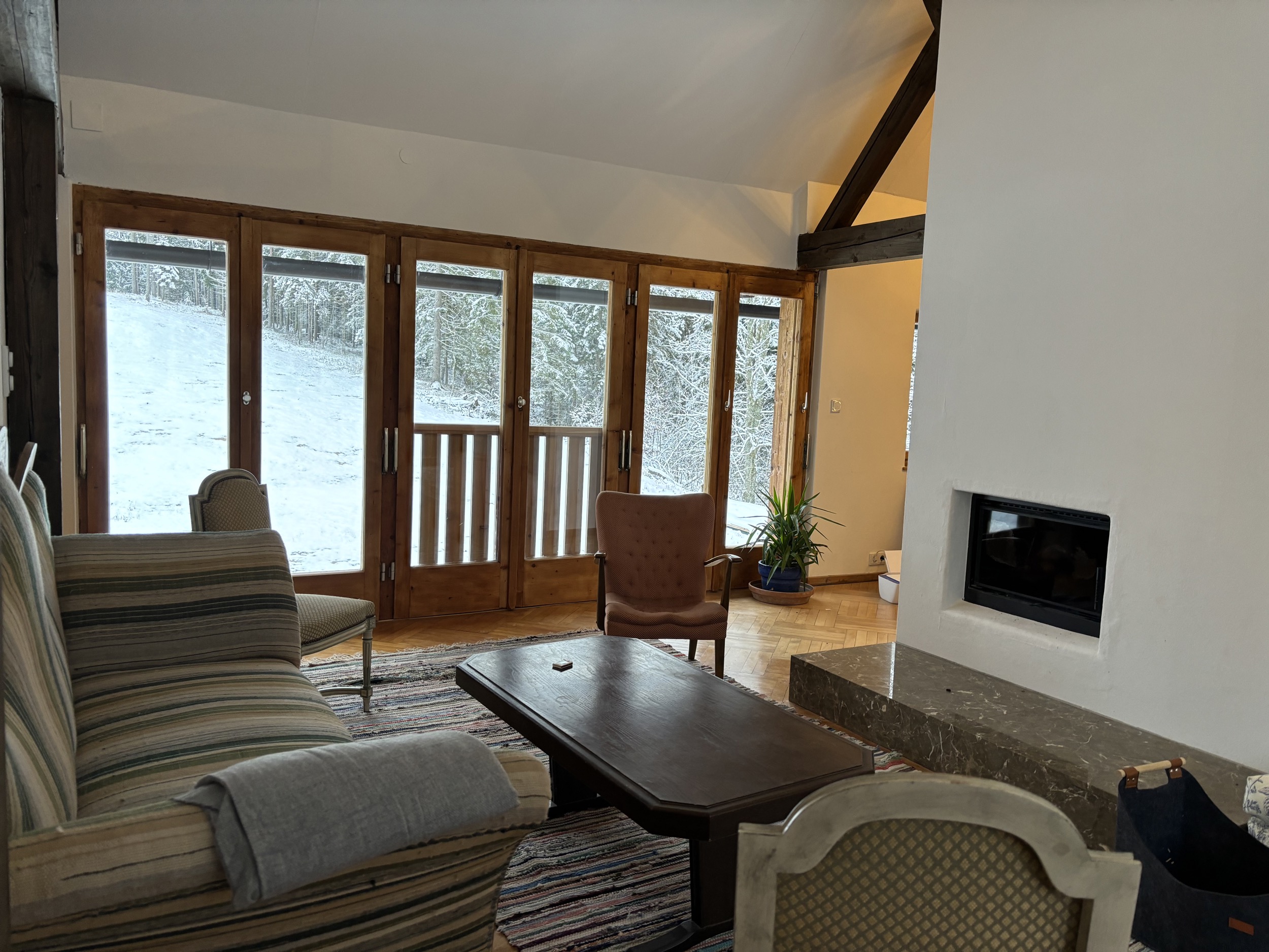 Alpines Design Chalet Amerikaner Hinterbreiteneben kamin