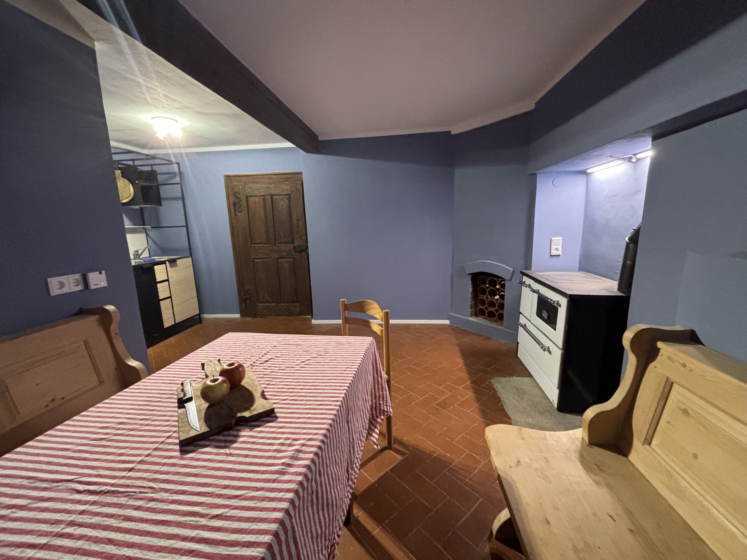 Alpines Design Chalet Amerikaner Hinterbreiteneben kueche 2