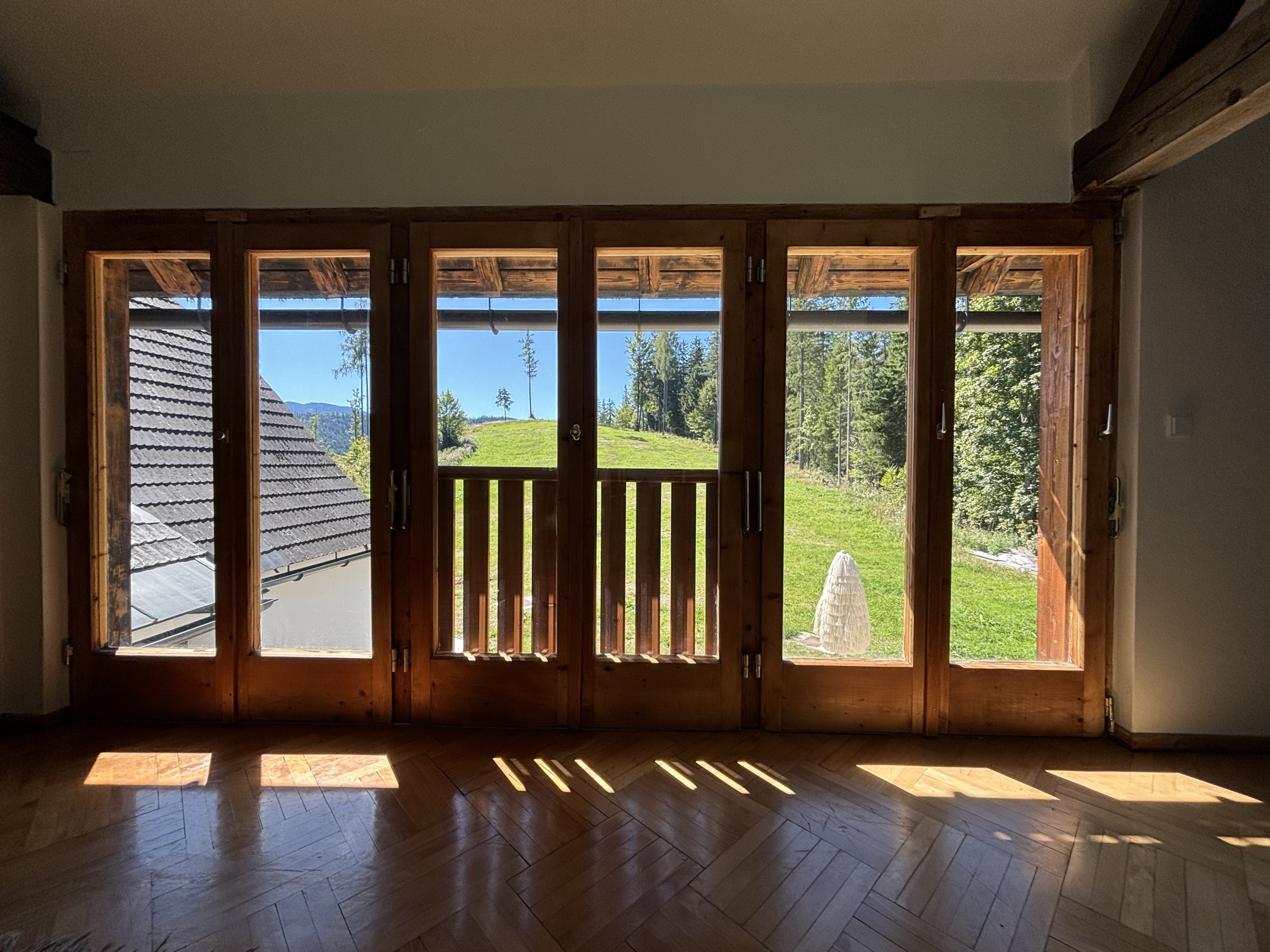 Alpines Design Chalet Amerikaner Hinterbreiteneben wohnzimmer 7