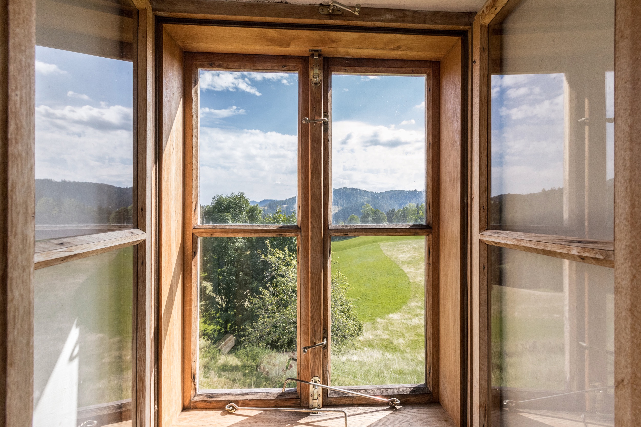 HInterbreiteneben Blick aus dem Fenster c Joseph Gasteiger