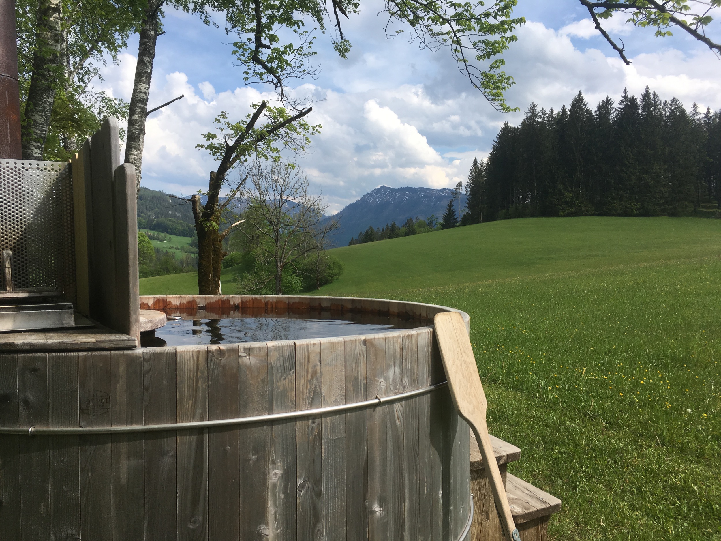 Hinterbreiteneben Hot Pot und Landschaft Johannes Hoyos