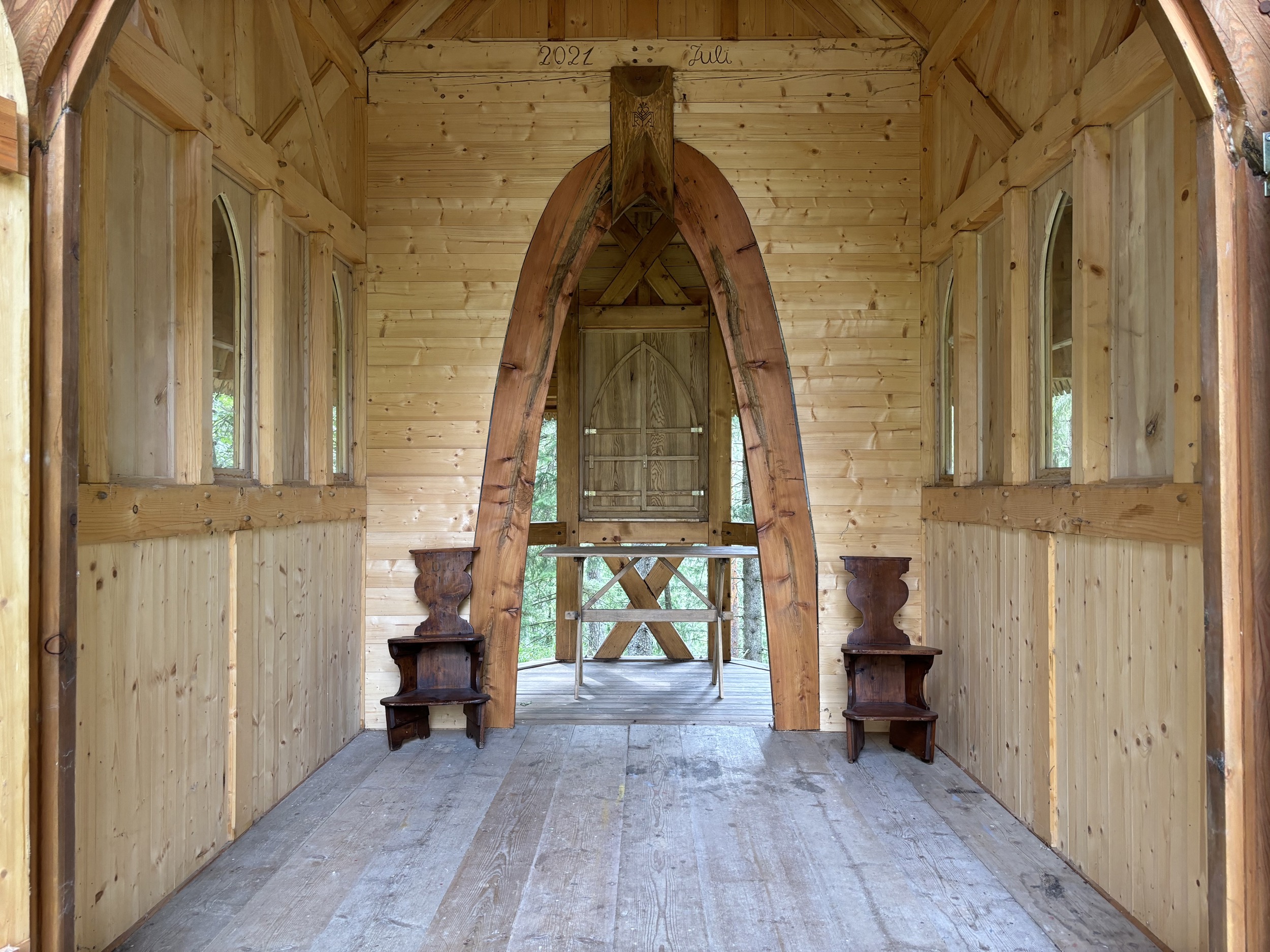 Hinterbreiteneben Kapelle im Wald Lunz am See 19