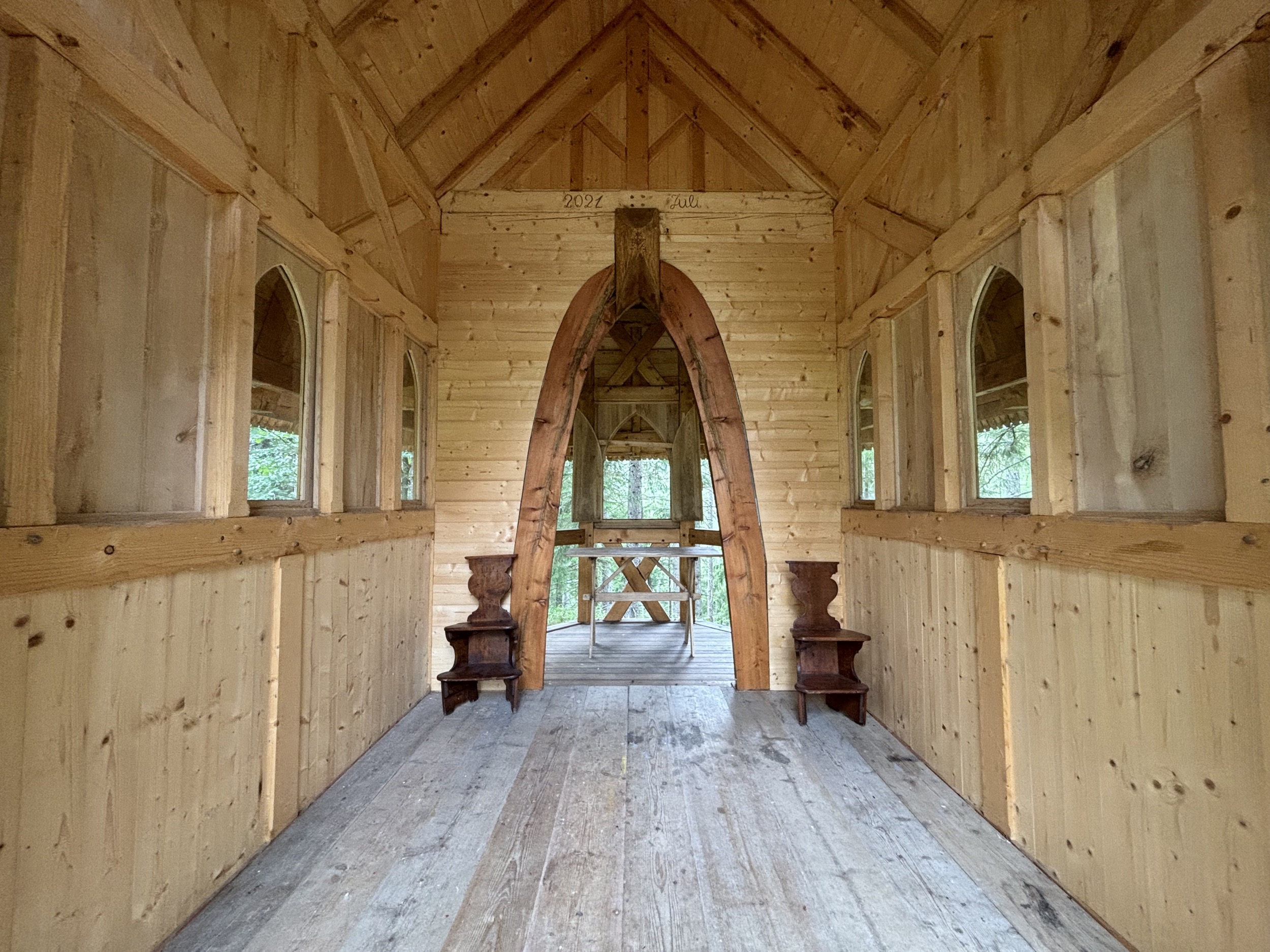 Hinterbreiteneben Kapelle im Wald Lunz am See 2