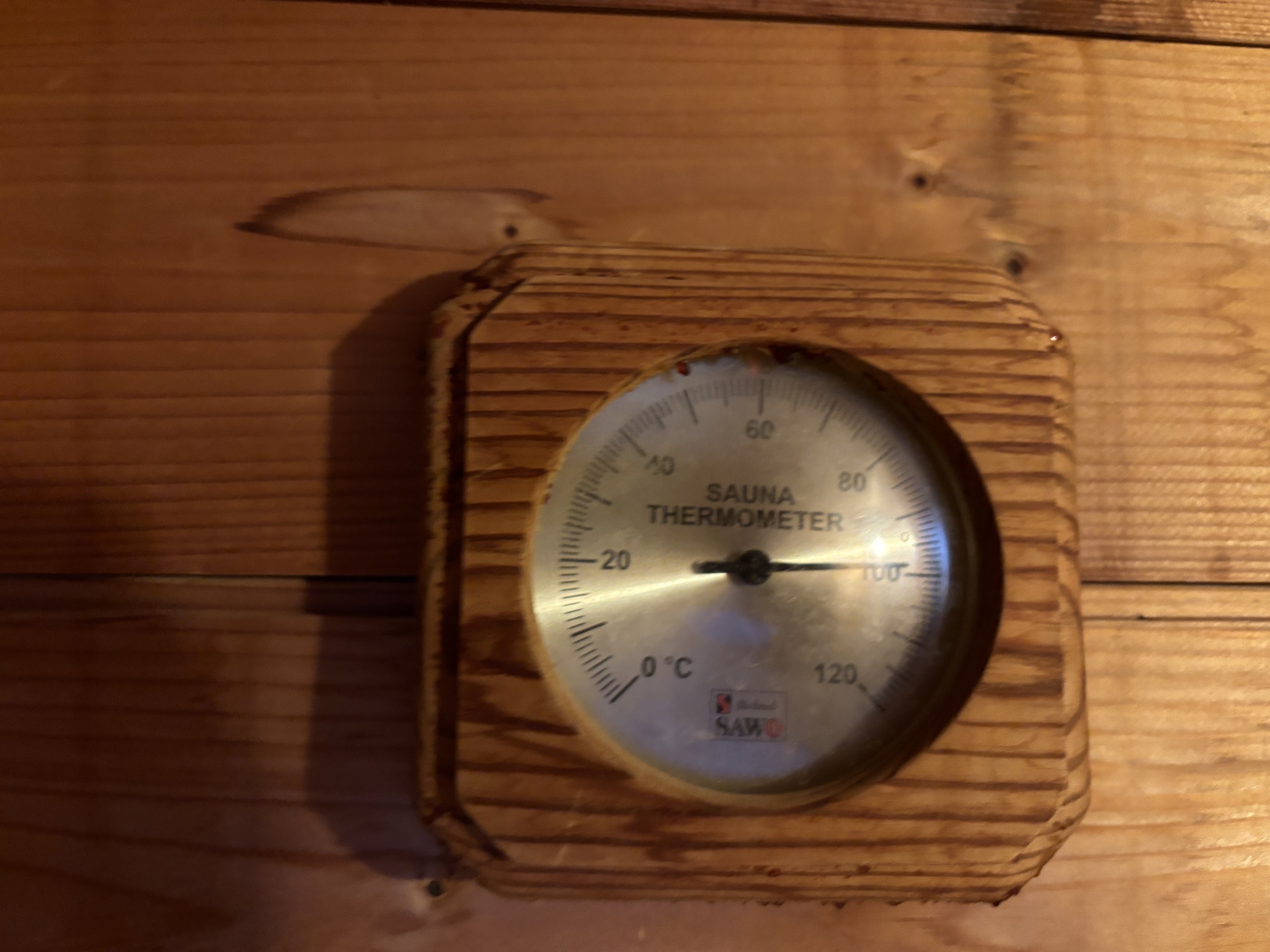 Hinterbreiteneben Saunahuette Temperatur