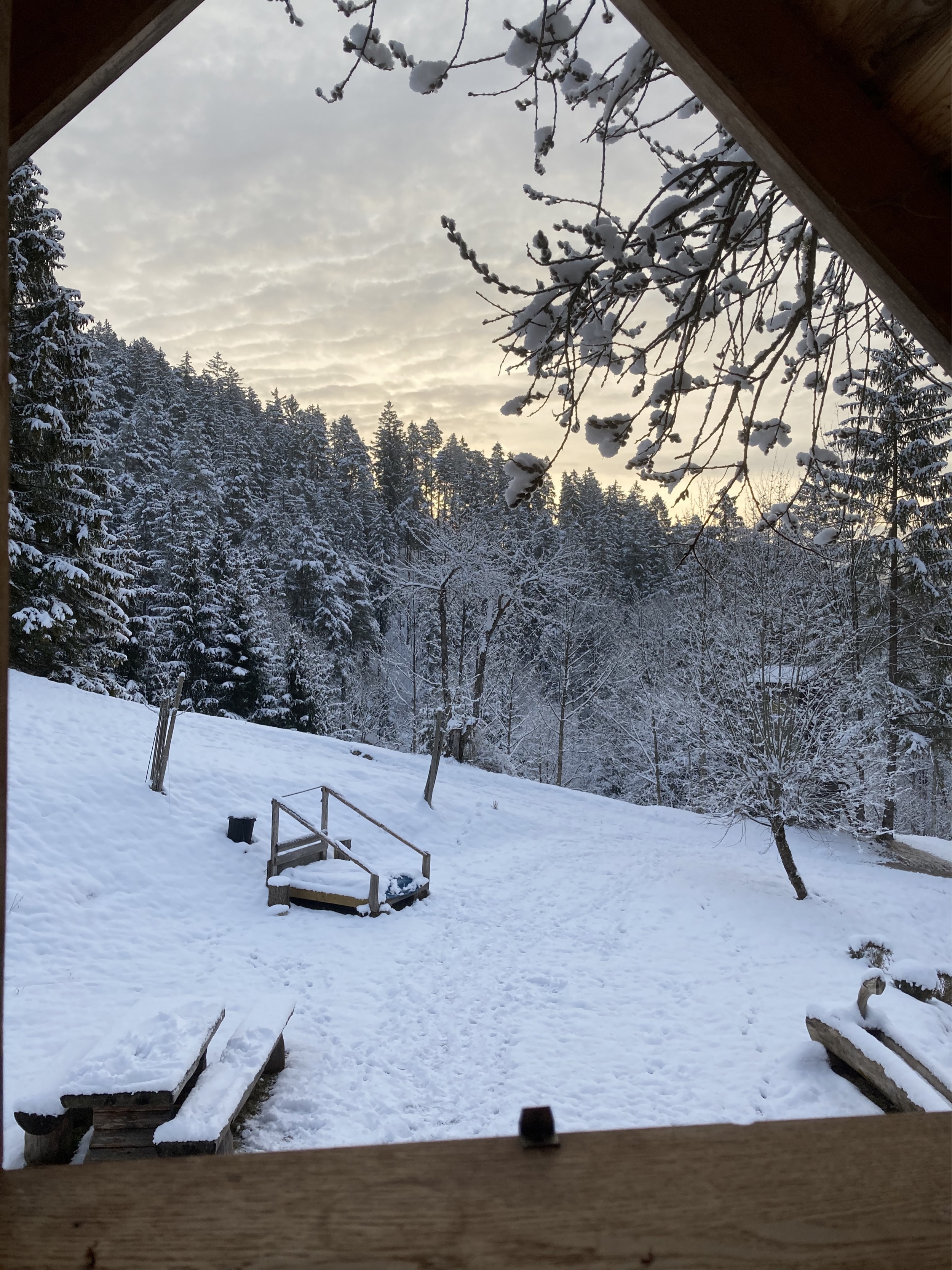 Holzknechthuette-Blick-Winter